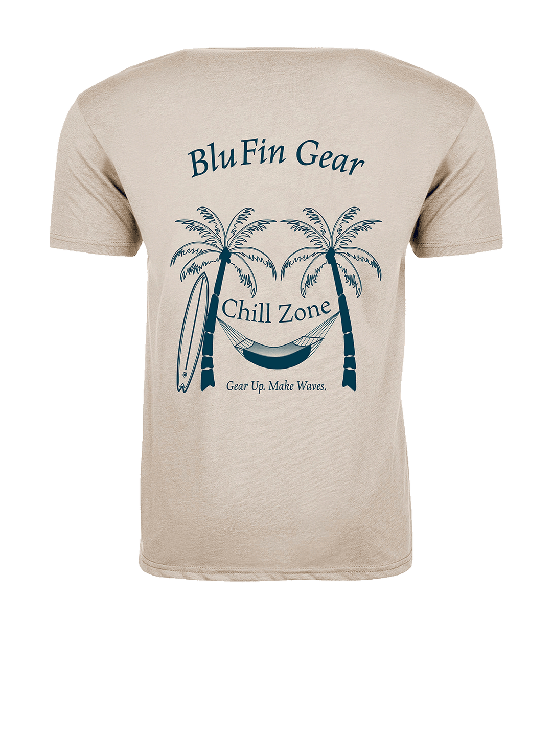 Chill Zone Unisex Lightweight Breathable Every-Day Wearable Comfort T-Shirt Adventure-ready Polyester Cotton Blend Jersey