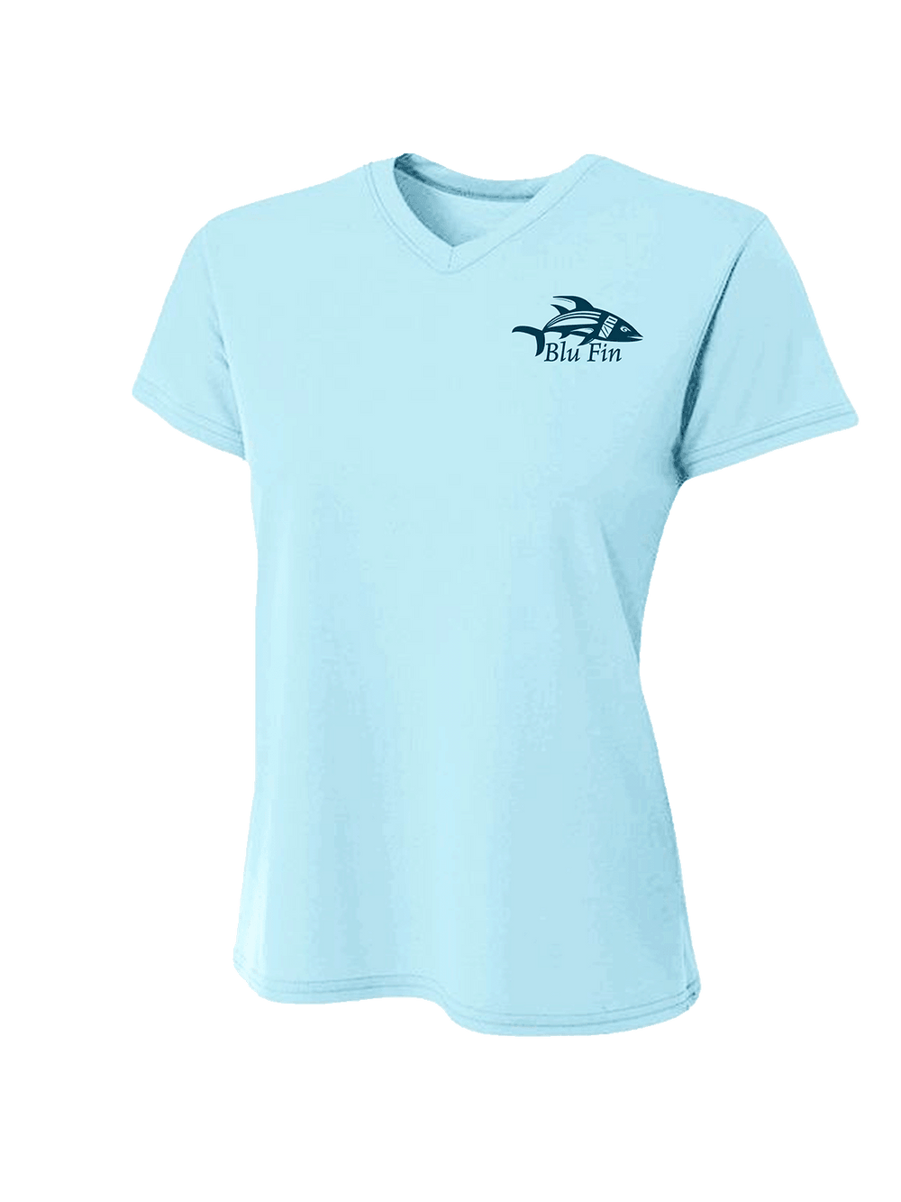 Chill Zone Stylish Cooling Performance Activewear V-Neck T-Shirt All-Day Wearable UV Protection Wicking Sportswear
