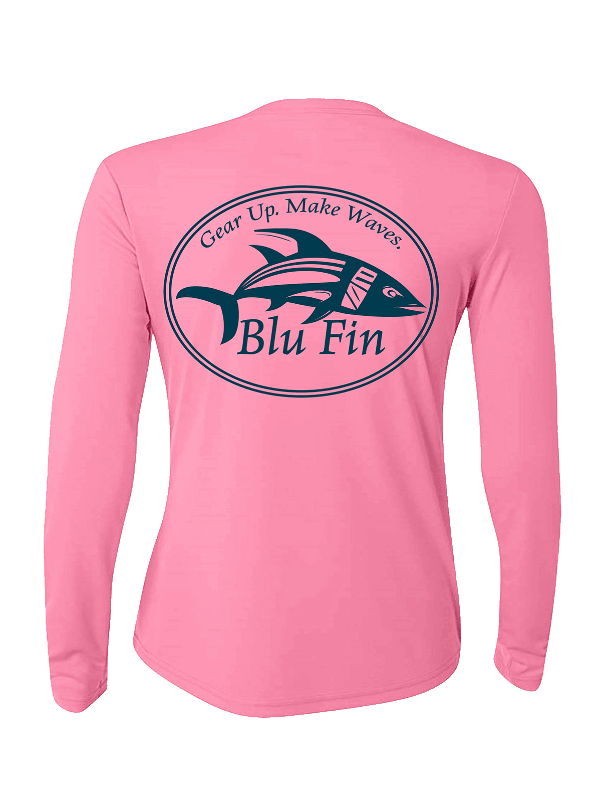 Activewear Blu Fin Long Sleeve Pink