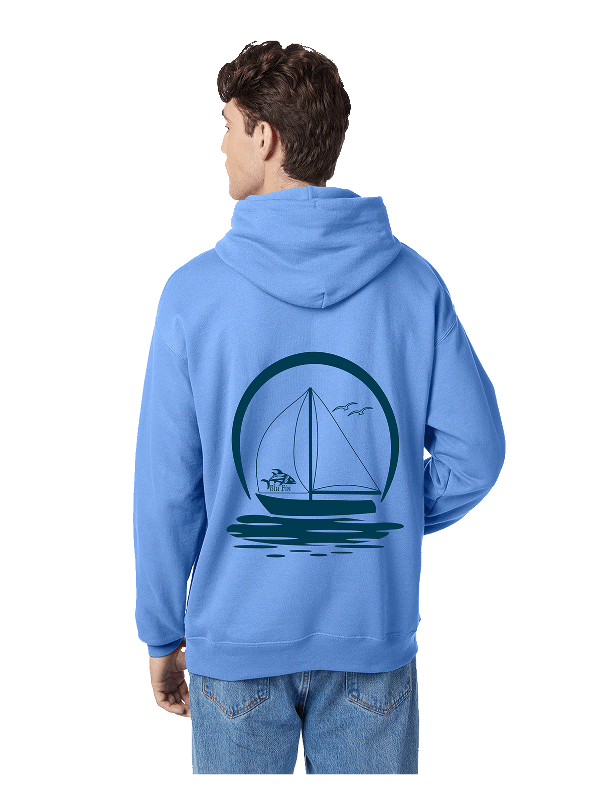 Nautical Ventures Carolina Blue Hoodie