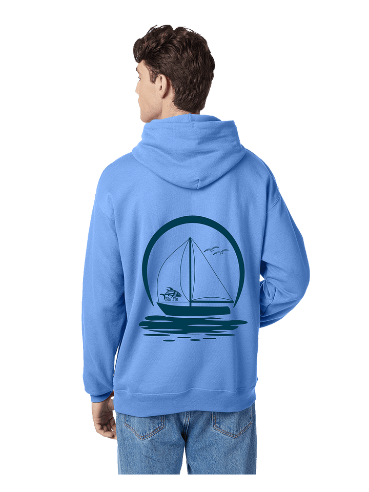 Mid-weight EcoSmart Unisex Hooded Sweatshirt Polyester Cotton 50:50 Blend Exceptional Value Comfortable Durable Versatile