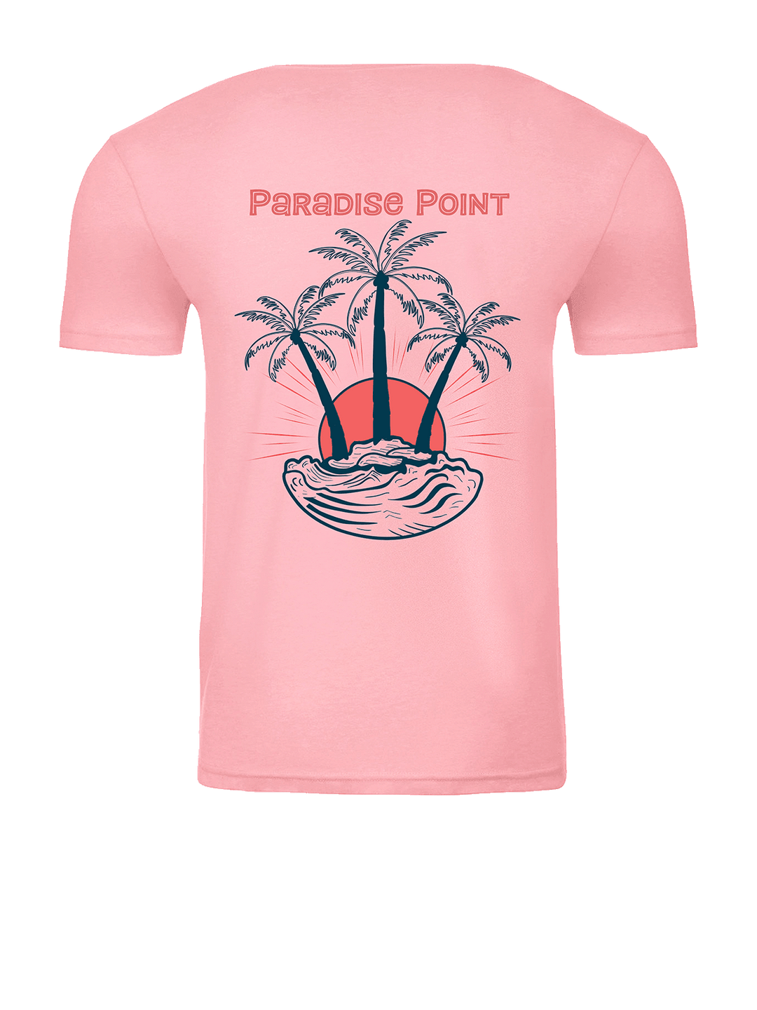 Paradise Point Unisex Lightweight Breathable Every-Day Wearable Comfort T-Shirt Adventure-ready Polyester Cotton Blend Jersey