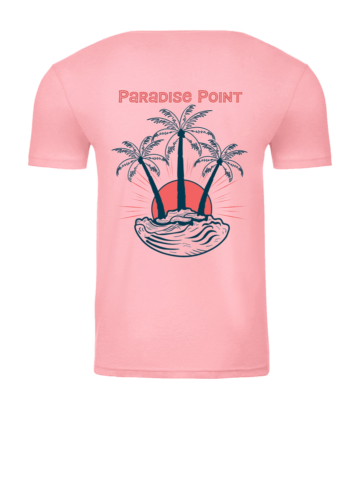 Paradise Point Unisex Lightweight Breathable Every-Day Wearable Comfort T-Shirt Adventure-ready Polyester Cotton Blend Jersey
