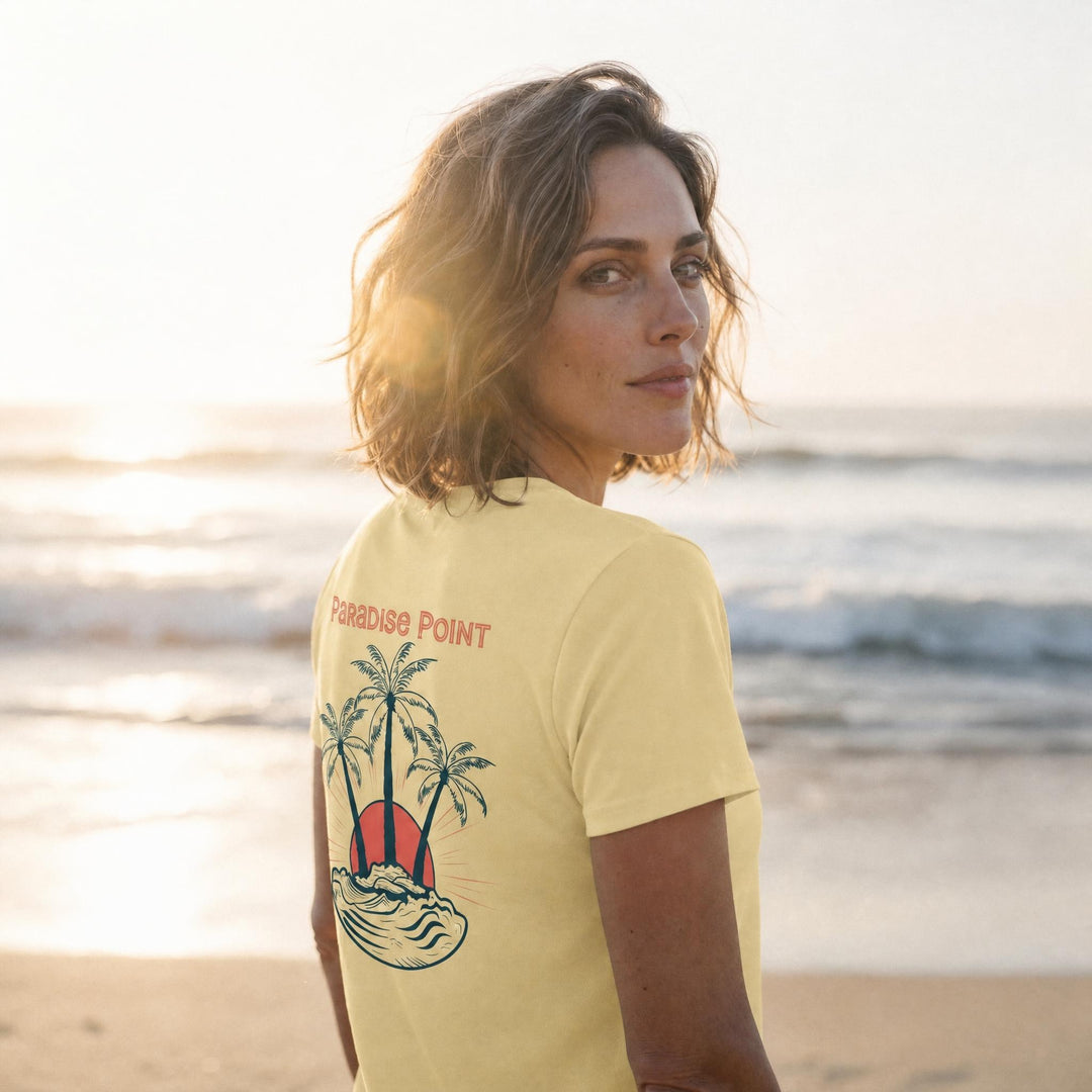 Performance V-neck S/S | Paradise Point | Womens