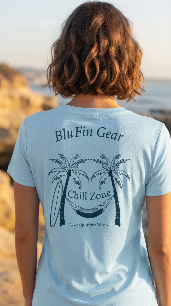 Performance V-neck S/S | Chill Zone | Womens