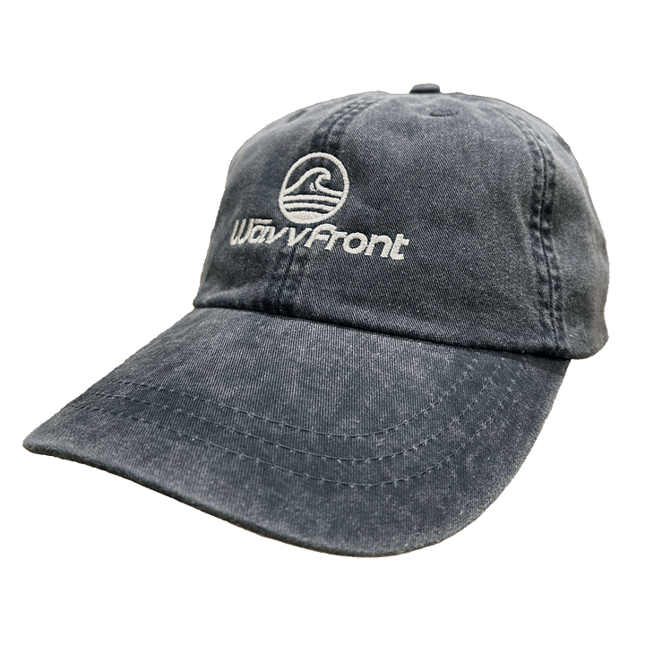 Gray cap with &